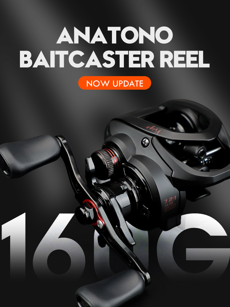 Abu Garcia Reel Revo - アナトノ-超軽量ベイトキャスティングリール,bfsフィッシングリール,塩水,パワーベイトキャスター,ギア比7.2,6 1bb,160g, 6kg