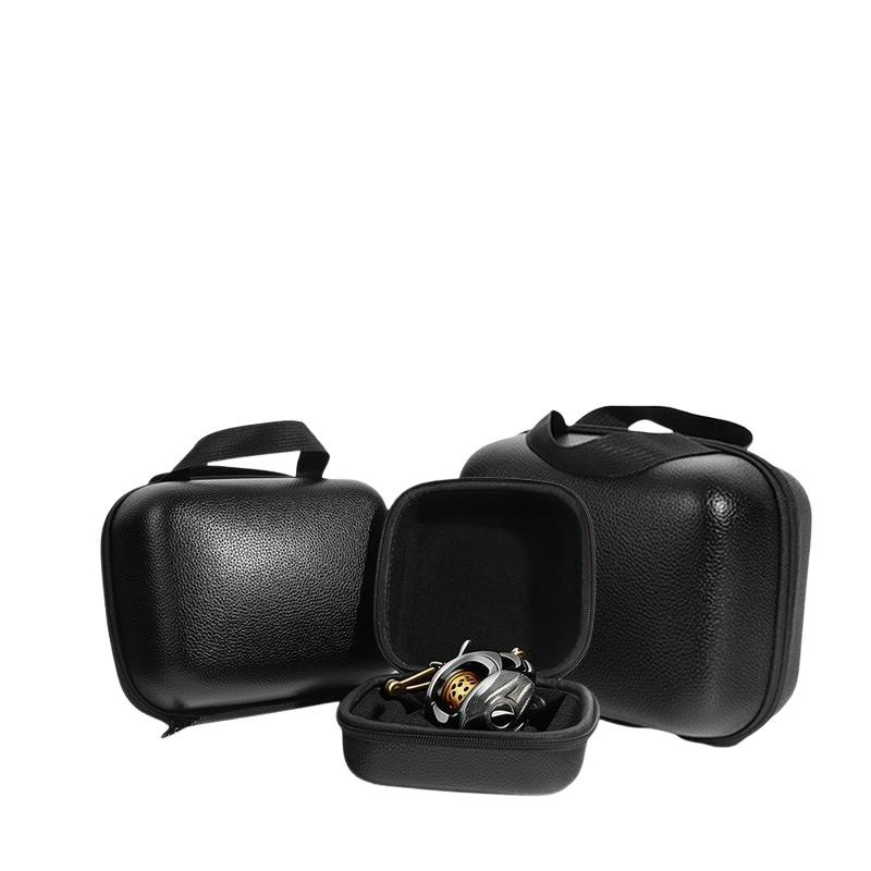 Fishing Rod Case - 新しいハードEVA釣りバッグスピニングリールケースカバー釣りリールバッグ耐衝撃防水釣り道具収納ケース