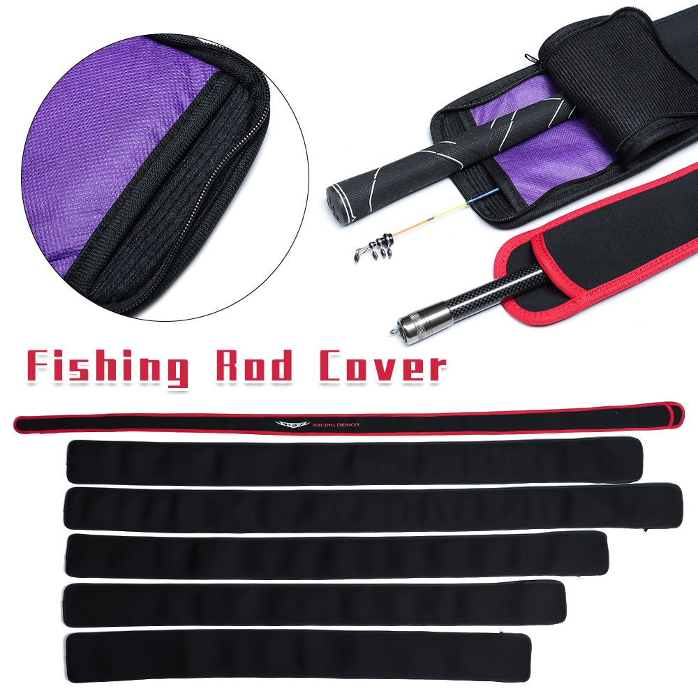 Fishing Rod Case - 150 センチメートル/140 センチメートル/130 センチメートル/120 センチメートルポーチユーティリティ耐性釣竿カバースリーブポール厚みの収納ケースプロテクターバッグ