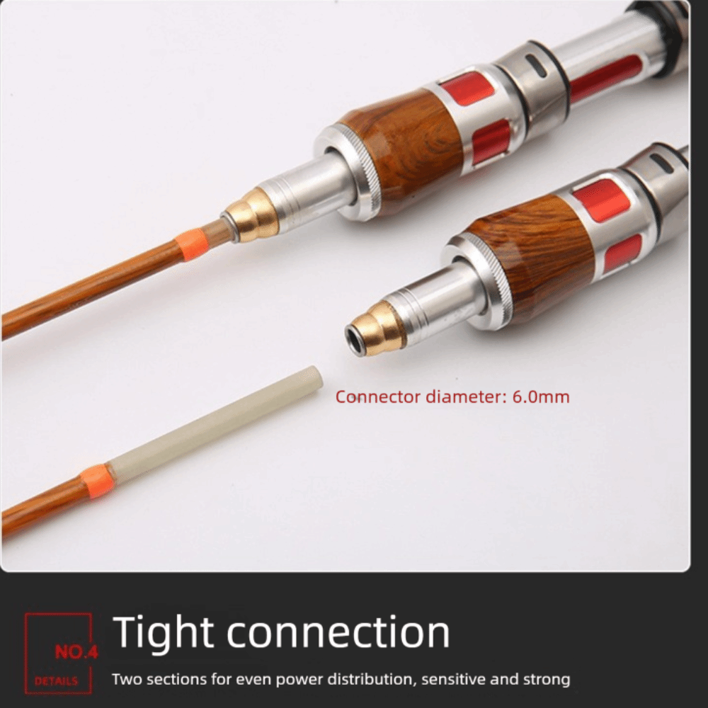 Fishing Rod Carbon Fiber - 4セクションスピニングフィッシングロッドスピニングULパワーキャスティングフィッシングロッドカーボンポータブルカーボンファイバーフィッシングポールウィンター