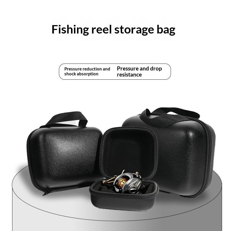 新しいハードEVA釣りバッグスピニングリールケースカバー釣り - Fishing Rod Case のレビューと価格