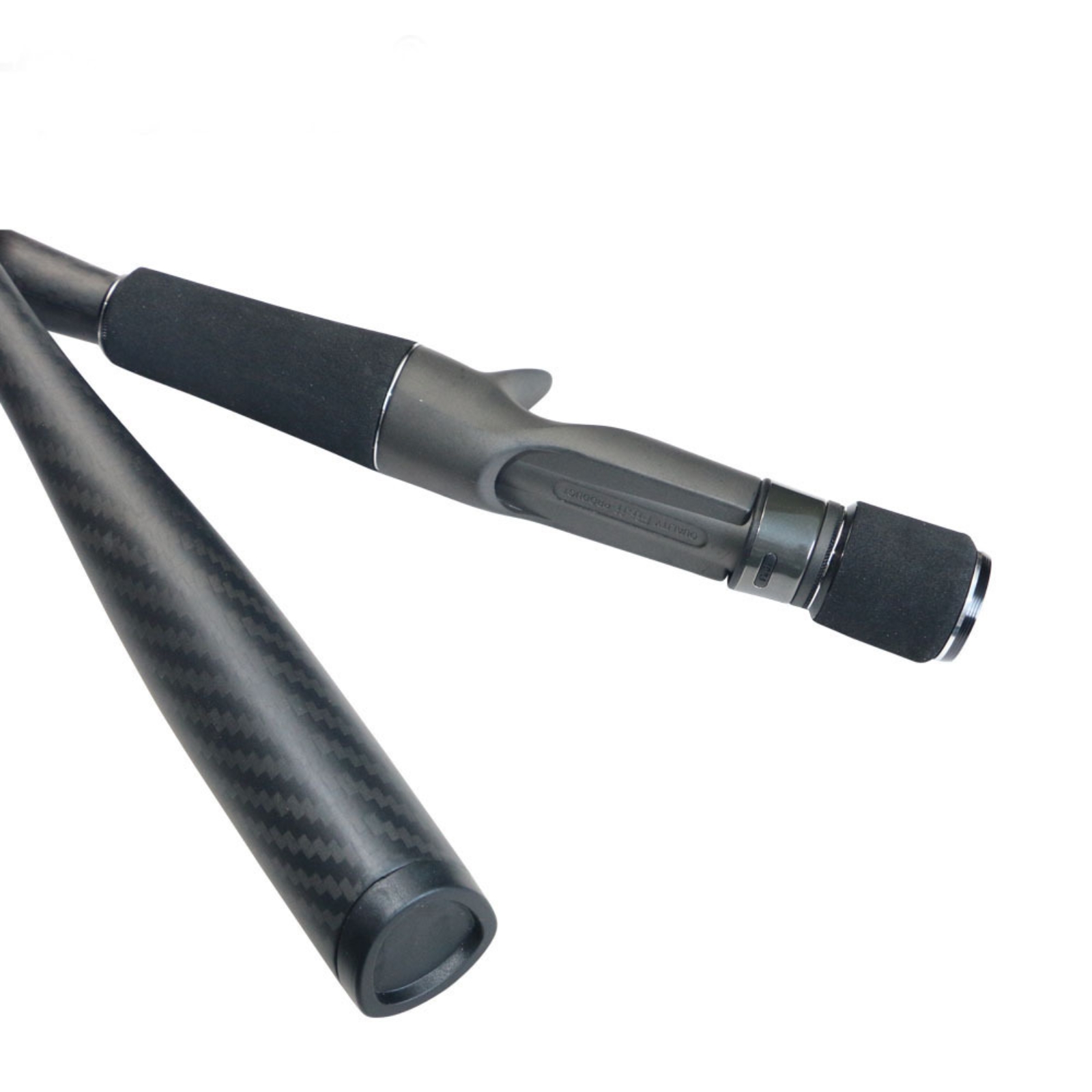 一体型ロッドハンドル 織り込み仕上げ カーボンファイバーロッ - Fishing Rod Carbon Fiber のレビューと価格