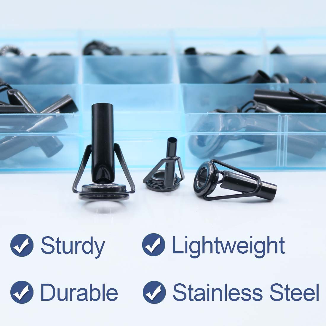 ステンレス鋼フレームのセラミックリング,スピニング構造の交換 - Fishing Rod Guide Replacement のレビューと価格