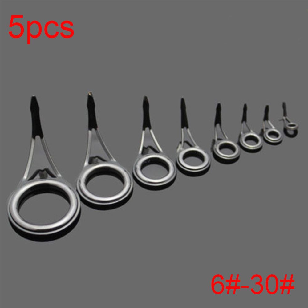 楕円形3mm-23mm内径ステンレス鋼製釣り竿ガイドチップ修 - Fishing Rod Repair Kit のレビューと価格