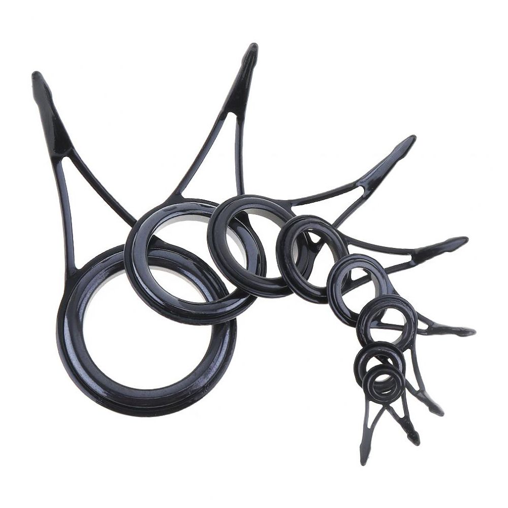 楕円形3mm-23mm内径ステンレス鋼製釣り竿ガイドチップ修 - Fishing Rod Repair Kit のレビューと価格