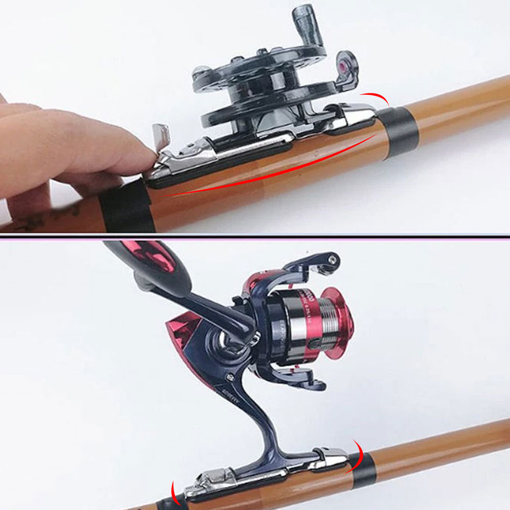 ステンレス鋼シートフィッシングリール,シートデッキ,ロッドク - Fishing Rod Combo のレビューと価格