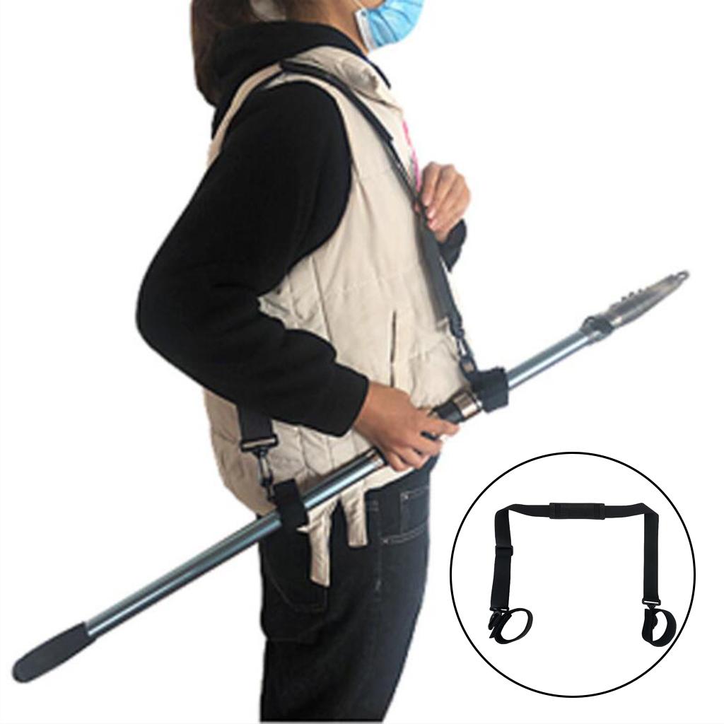 調整可能な釣り竿ストラップベルト、高い柔軟性のロッドタイホル - Fishing Rod Holder のレビューと価格