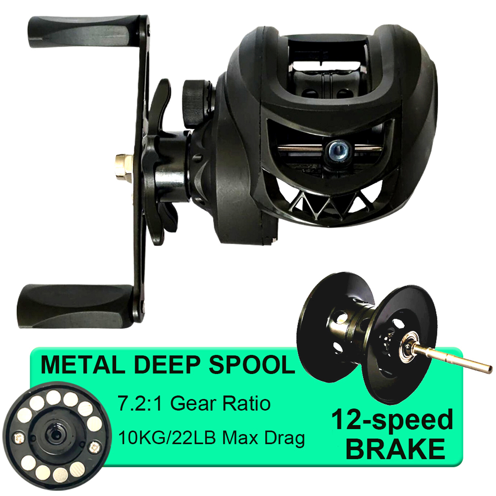 釣りセット ベイトキャスティング ルアーロッド＆リールセット - Fishing Rod Combo のレビューと価格