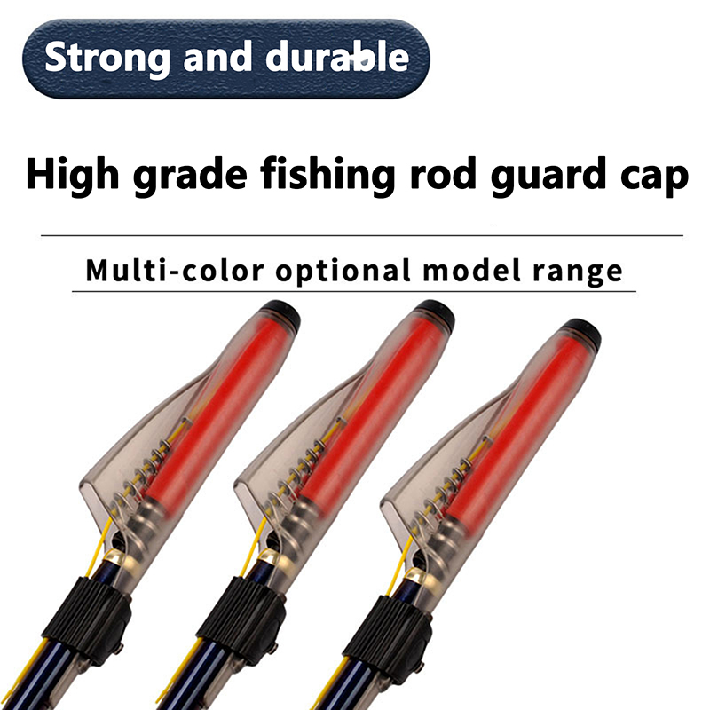 1Pc 透明釣竿先端カバーロッドハットポールガイド保護キャッ - Fishing Rod Repair Kit のレビューと価格